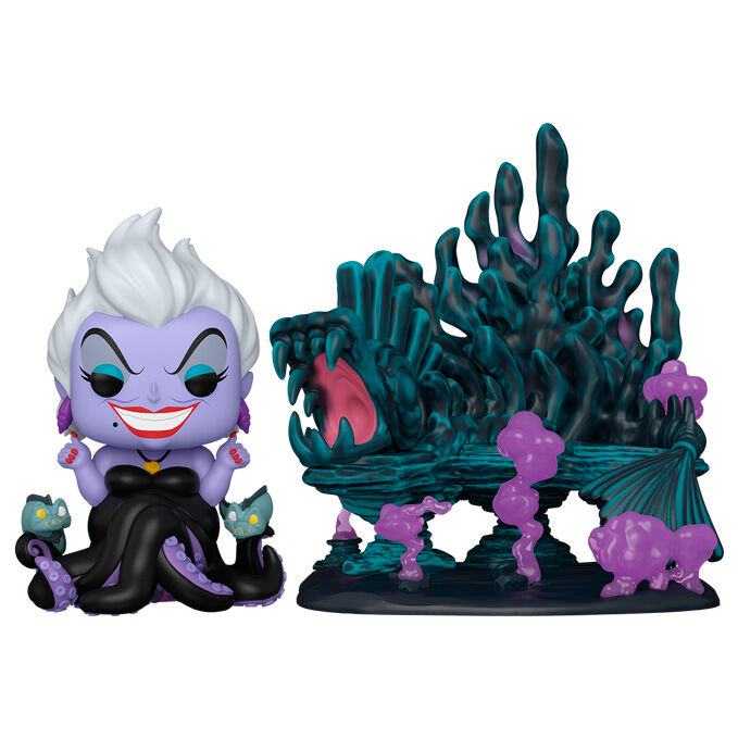Disney Villains POP! Town Vinyl Figura Ursula Lair 9 cm