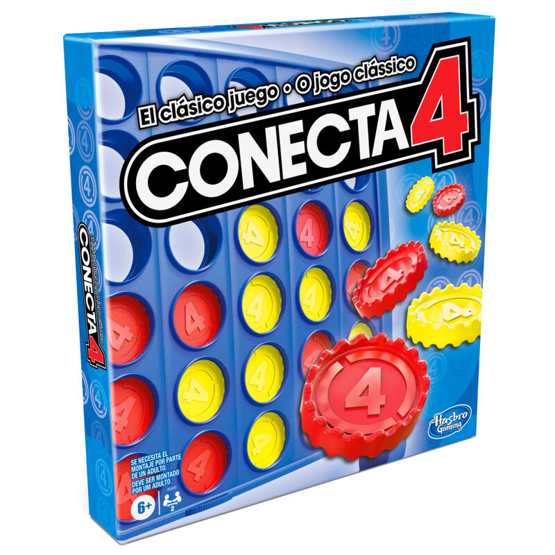 Juego hasbro conecta 4 version es-pt