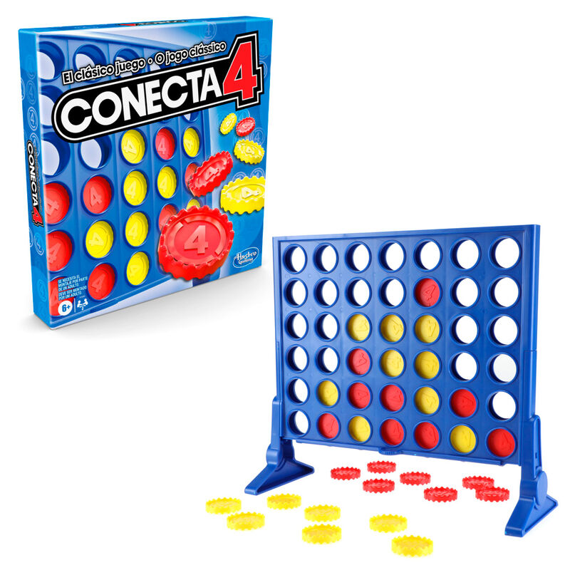 Juego hasbro conecta 4 version es-pt
