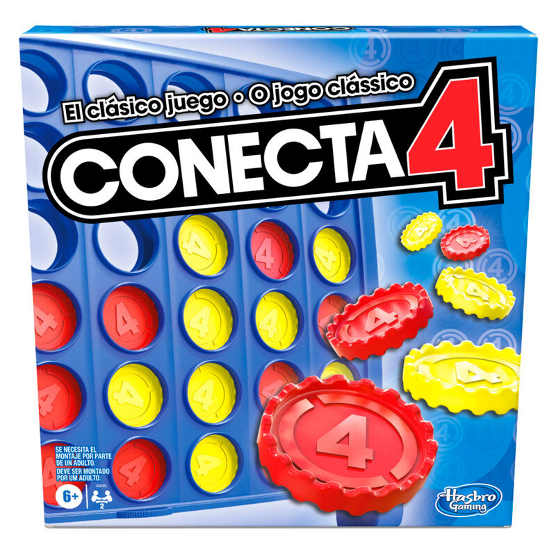 Juego hasbro conecta 4 version es-pt