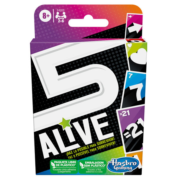 Juego de cartas 5 Alive Frikytopia