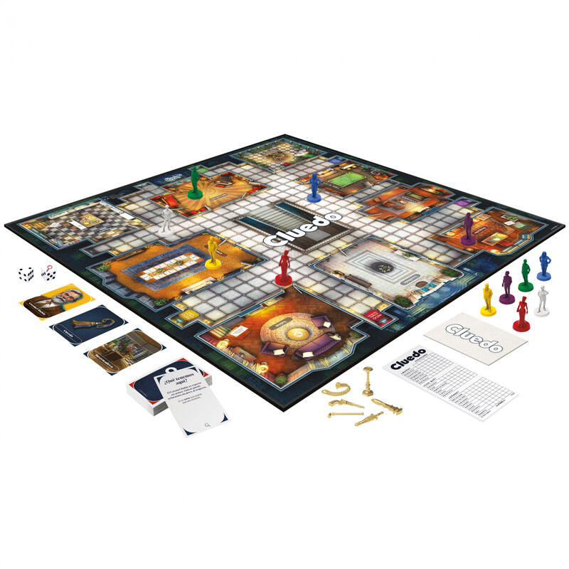 Juego de mesa Cluedo clasico refresh espanol