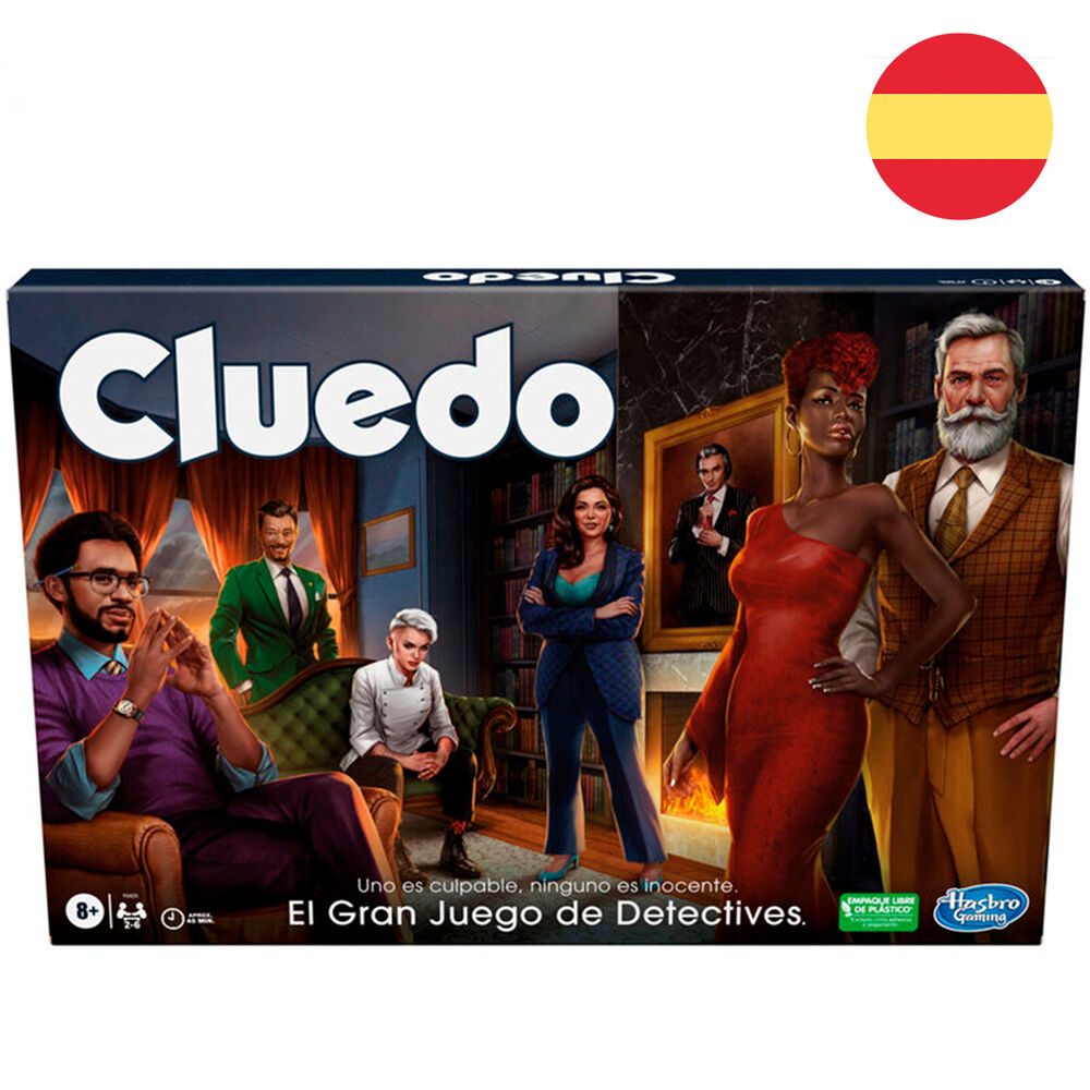 Juego de mesa Cluedo clasico refresh espanol