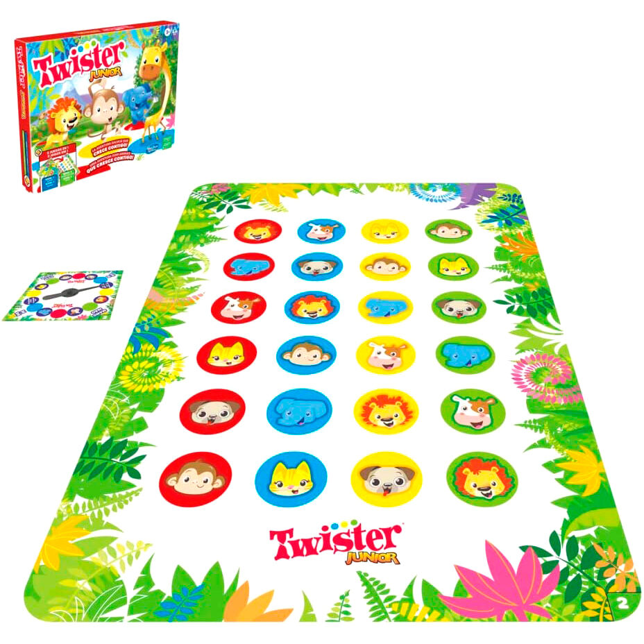 Juego hasbro twister junior version multilingue Frikytopia