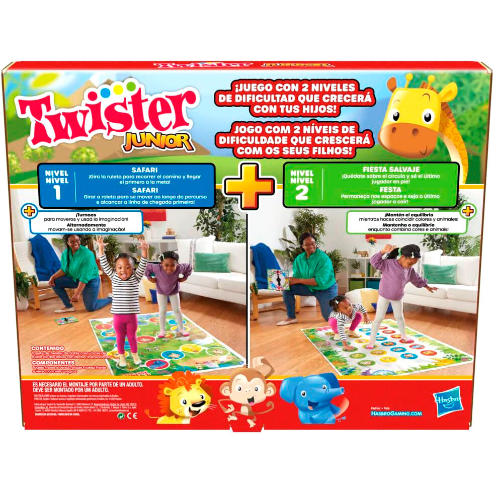Juego hasbro twister junior version multilingue