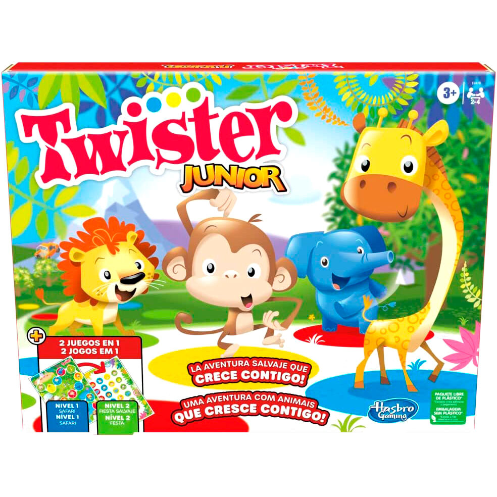 Juego hasbro twister junior version multilingue