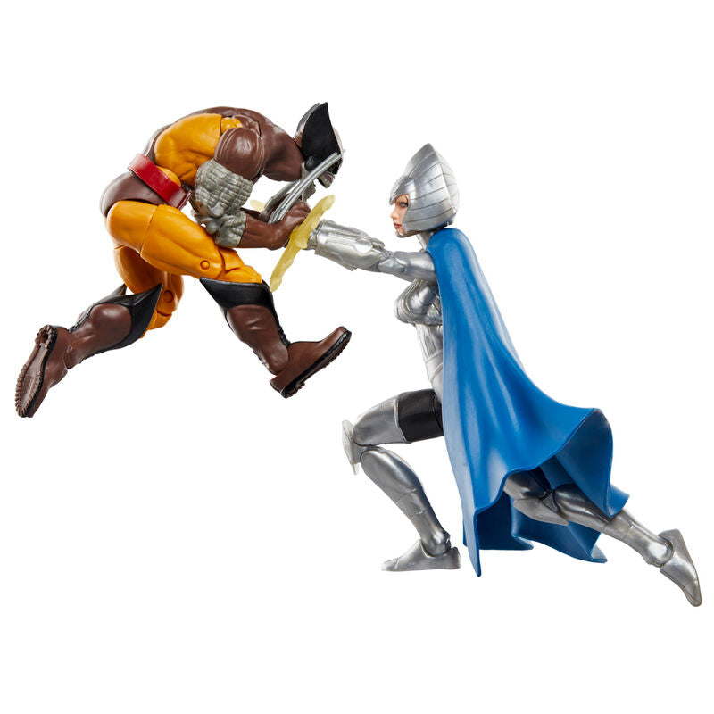 Blister figuras Wolverine Lilandra Neramani Legends Marvel 15cm