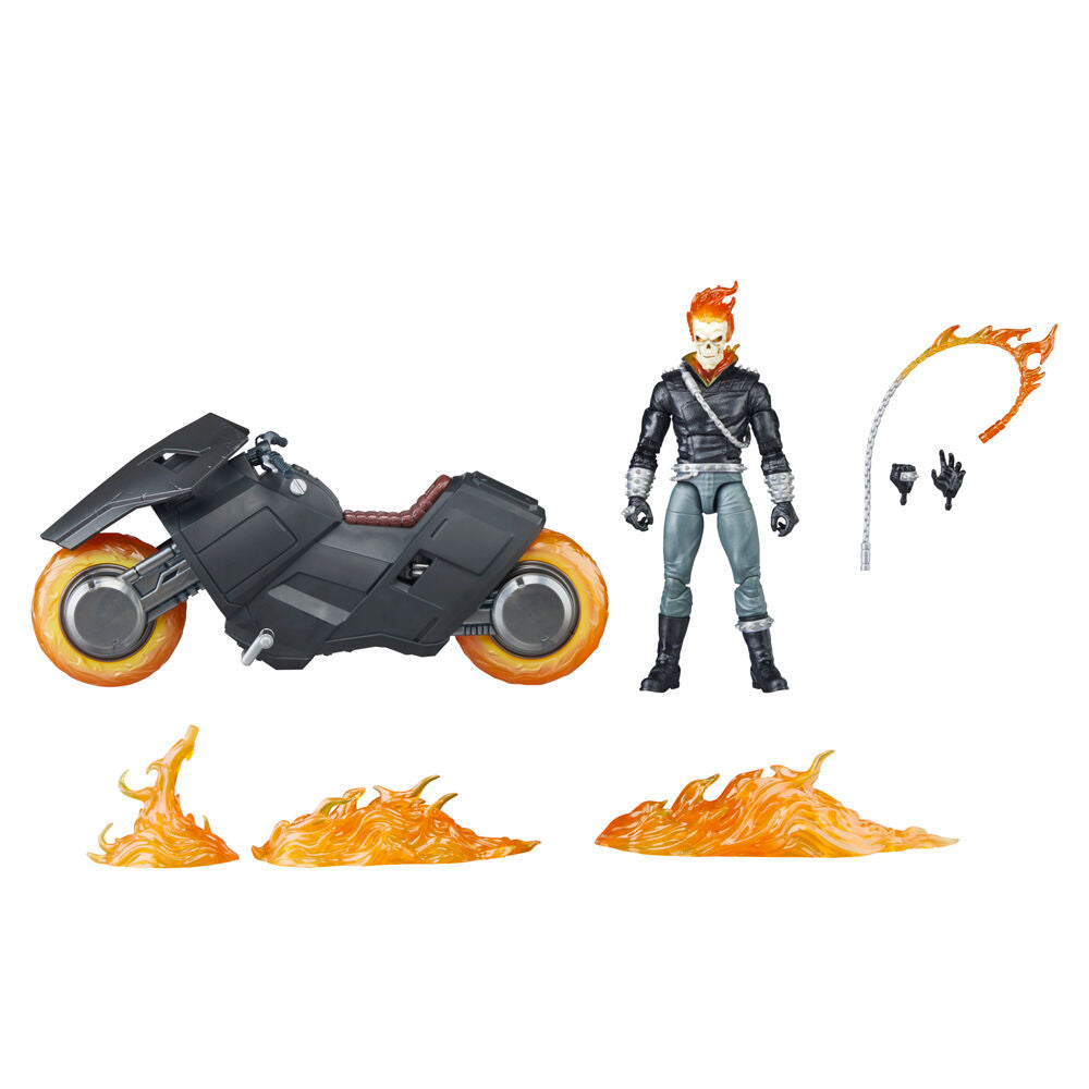 Marvel 85th Anniversary Marvel Legends Figura con Vehiculo Ghost Rider