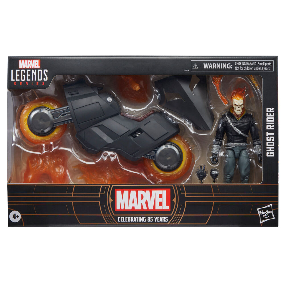 Marvel 85th Anniversary Marvel Legends Figura con Vehiculo Ghost Rider