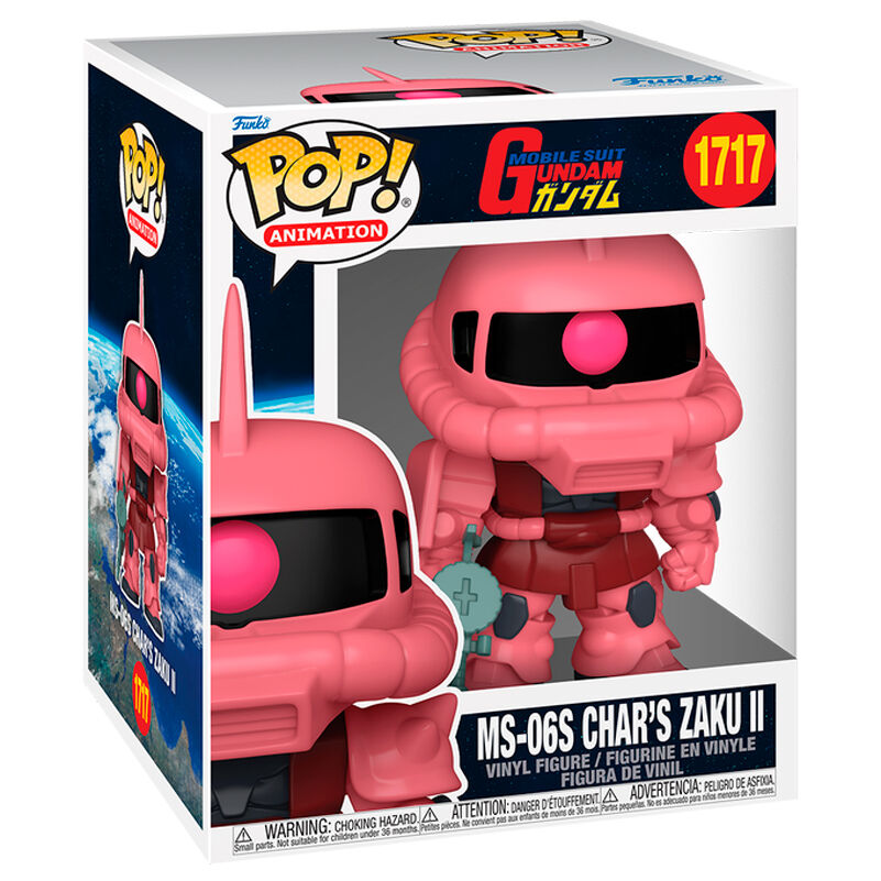 Gundam Oversized POP! Vinyl Figura Chars Zaku II 15 cm