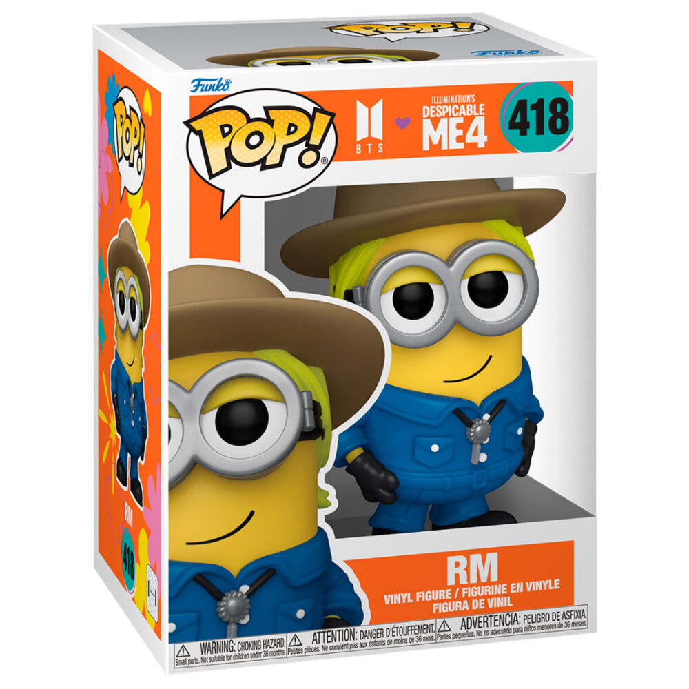 Minions x BTS POP! Rocks Vinyl Figura RM 9 cm