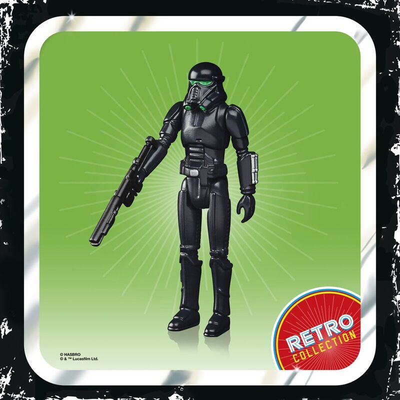 Figura Imperial Death Trooper retro collection The Mandalorian Star Wars