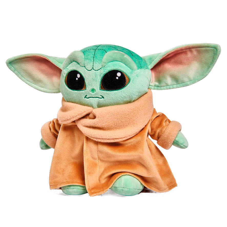 Peluche Baby Yoda Child Mandalorian Star Wars soft 25cm Frikytopia