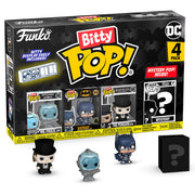 Batman 85th Anniversary Pack de 4 Figuras Bitty POP Vinyl Freeze 2.5cm
