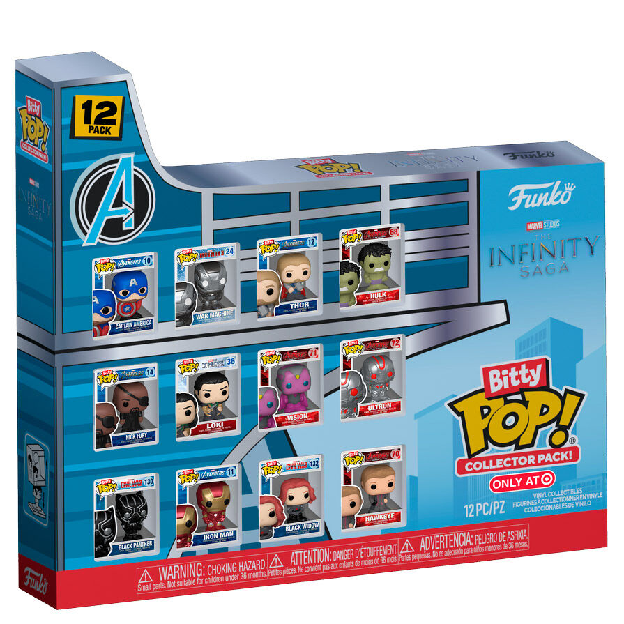Multipack Bitty POP Marvel Infinity Saga 12pzs Frikytopia