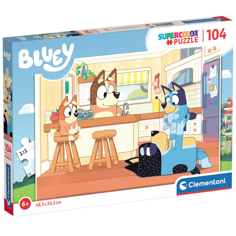 Puzzle Bluey 104pzs Frikytopia