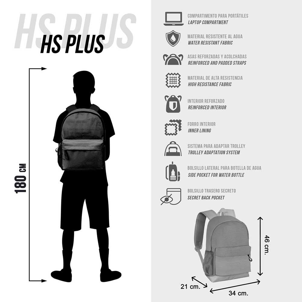 Mochila Chains Miercoles 43 cm Adaptable