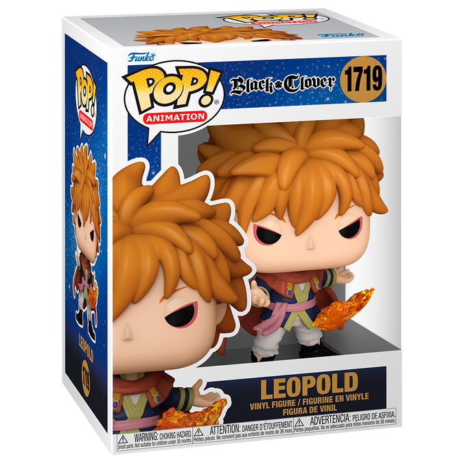 Black Clover Figura POP! Animation Vinyl Leopold 9 cm