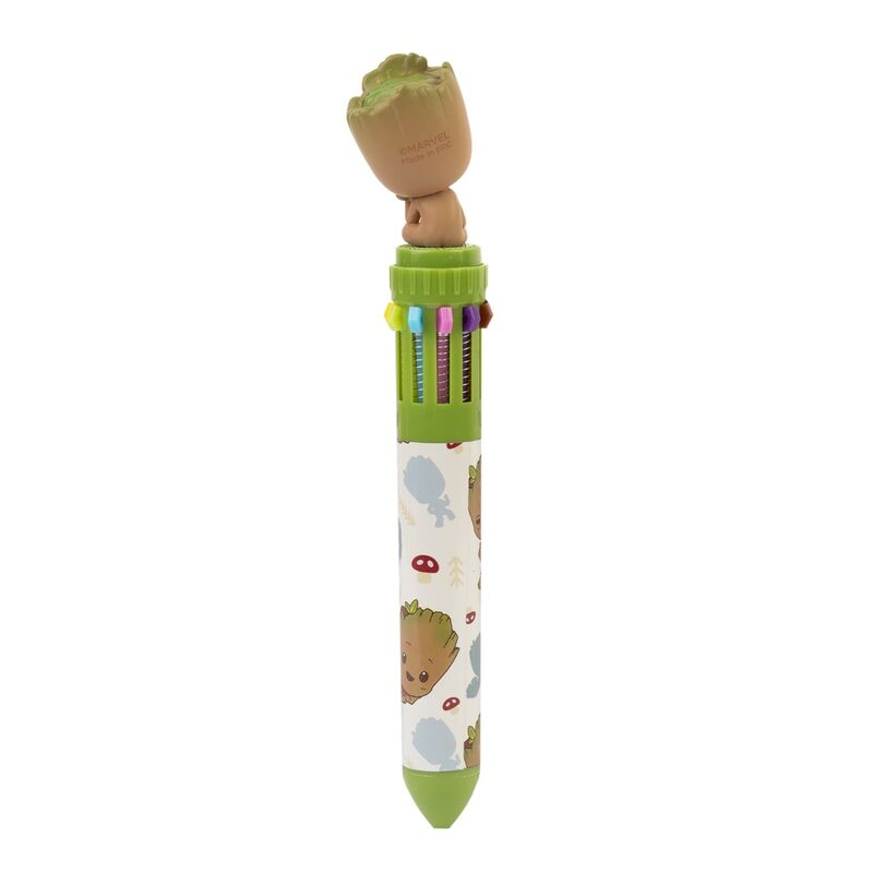 Boligrafo 3D 10 Colores I Am Groot Marvel