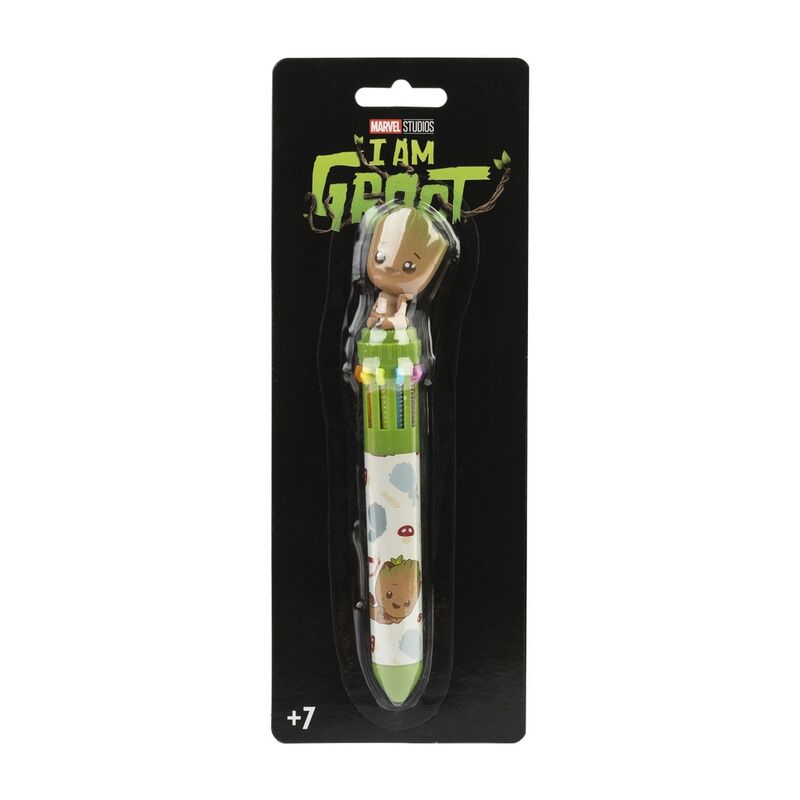 Boligrafo 3D 10 Colores I Am Groot Marvel
