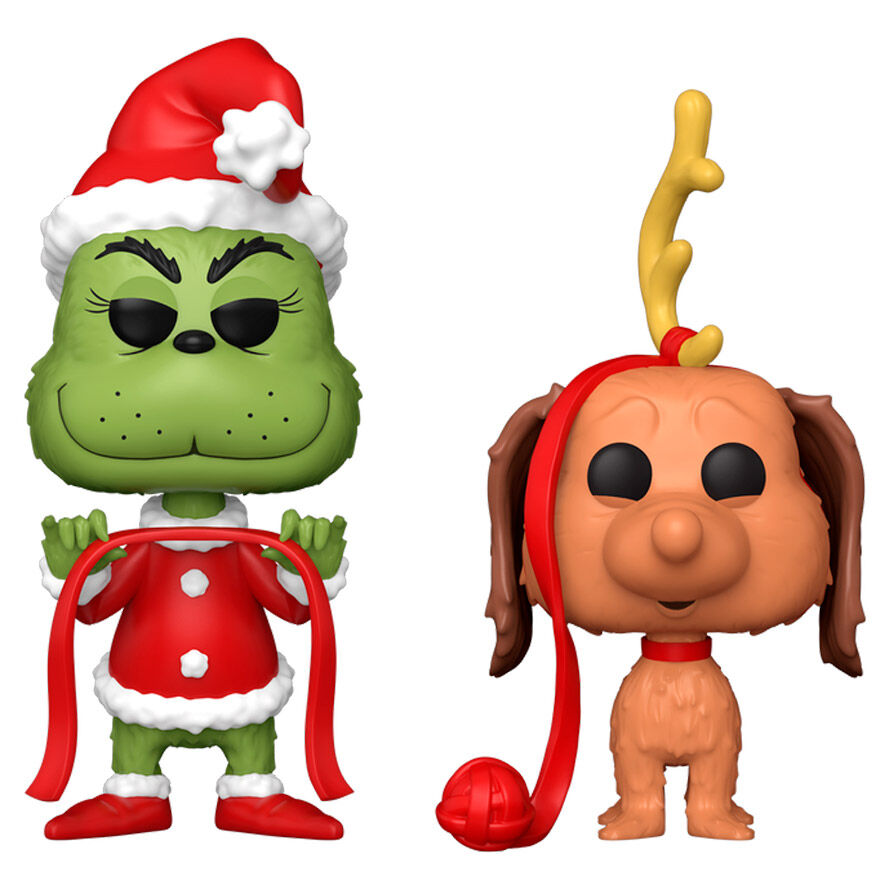The Grinch Anniversary Pack de 2 POP Books Vinyl Figuras Grinch w Max Frikytopia