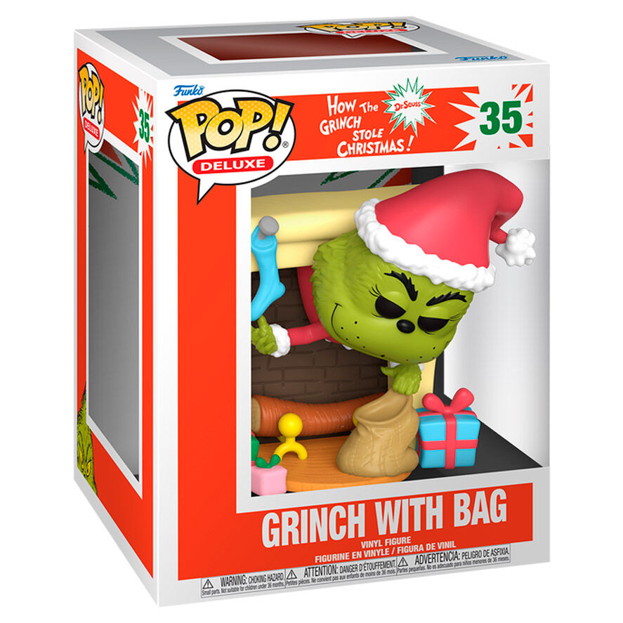 Figura POP Deluxe The Grinch with Bag Frikytopia