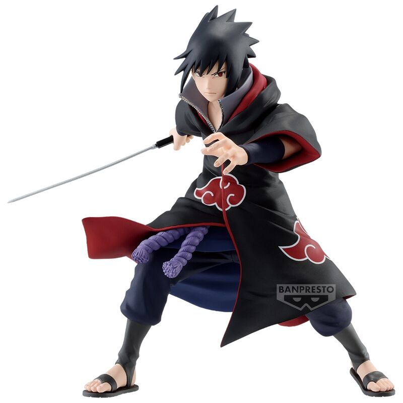 Figura Banpresto Naruto Shippuden Vibration Stars Sasuke Uchiha Iv 15 cm Frikytopia