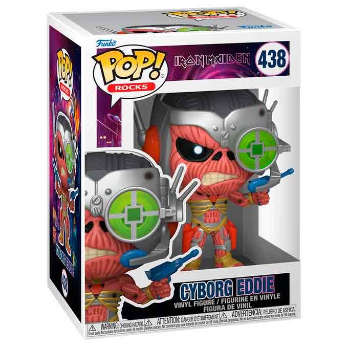 Iron Maiden POP! Rocks Vinyl Figura Cyborg 9 cm