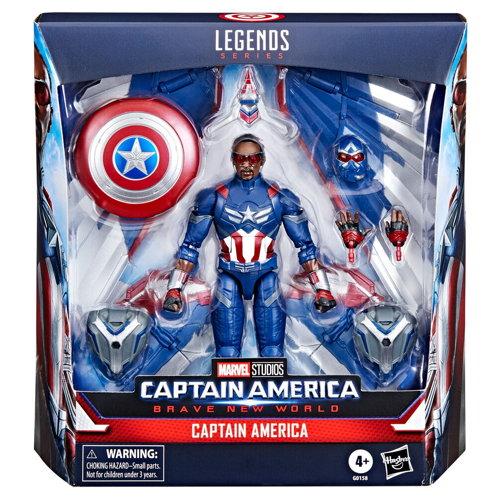 Captain America Brave New World Marvel Legends Figura