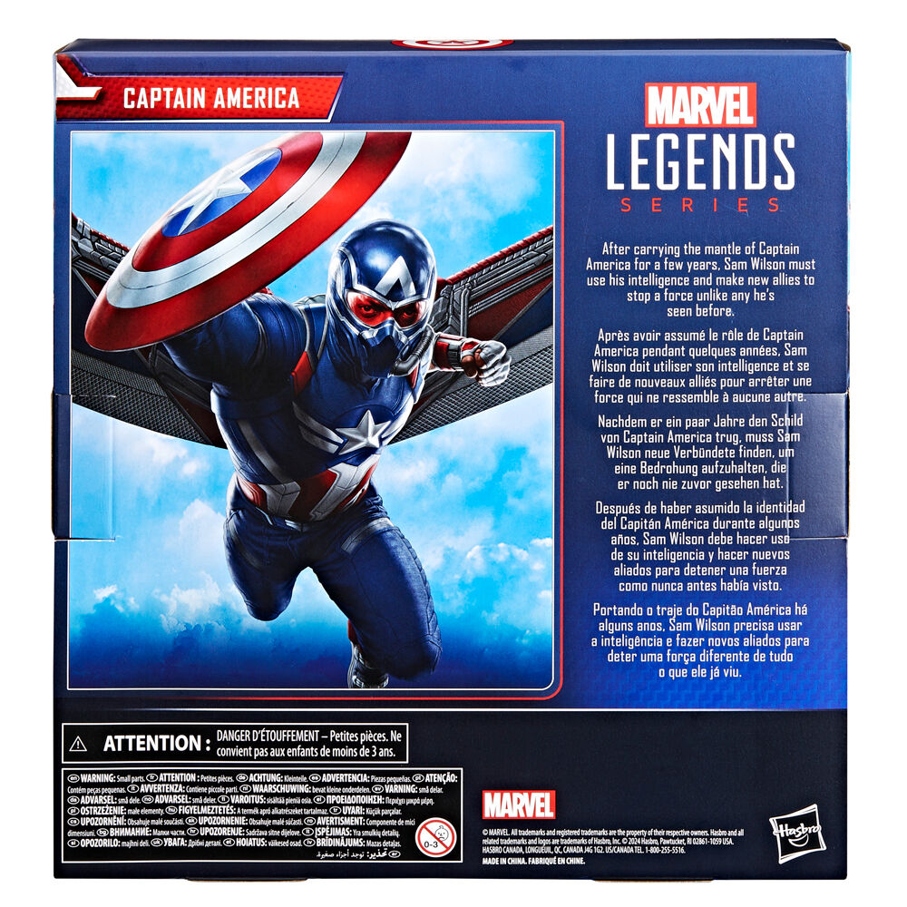 Captain America Brave New World Marvel Legends Figura