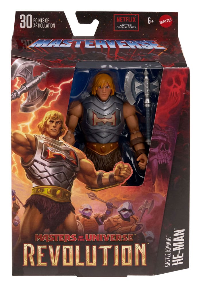 Figura He-Man Revolution Masters of the Universe 17cm