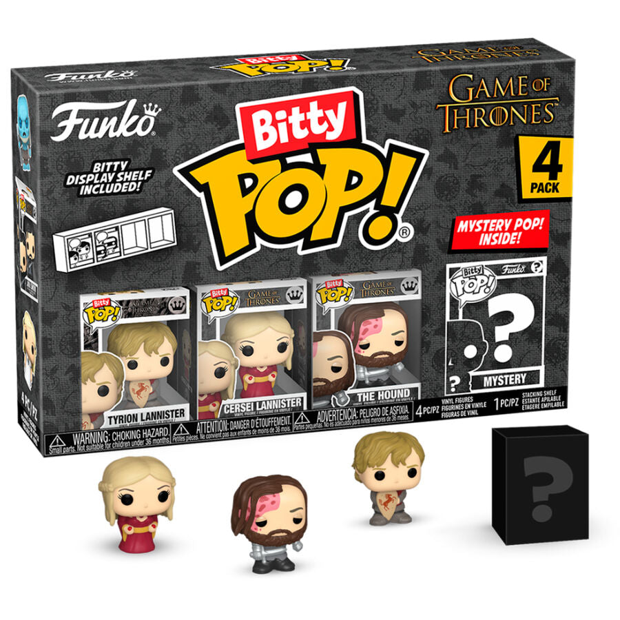 Game of Thrones Pack de 4 Figuras Bitty POP! Vinyl Tyrion 2.5 cm