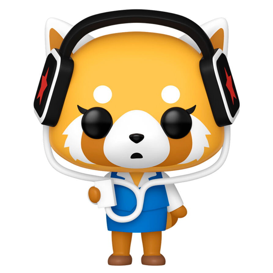 Sanrio Figura POP! Animation Vinyl Aggretsuko w headphones 9 cm