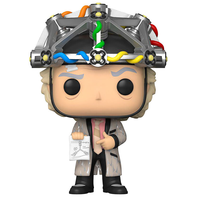Regreso al Futuro POP! Vinyl Figura Doc w Helmet 9 cm