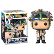 Regreso al Futuro POP! Vinyl Figura Doc w Helmet 9 cm