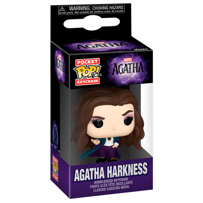 Llavero Pocket POP Marvel Agatha Agatha Harkness Frikytopia