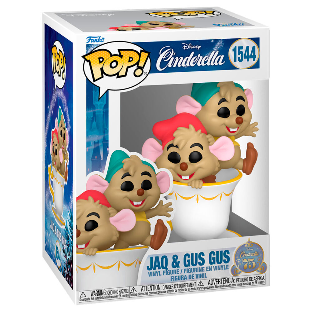 Figura POP Disney Cenicienta Jaq and Gus Frikytopia