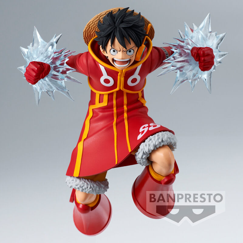 Figura banpresto one piece battle record collection monkey d luffy 14cm