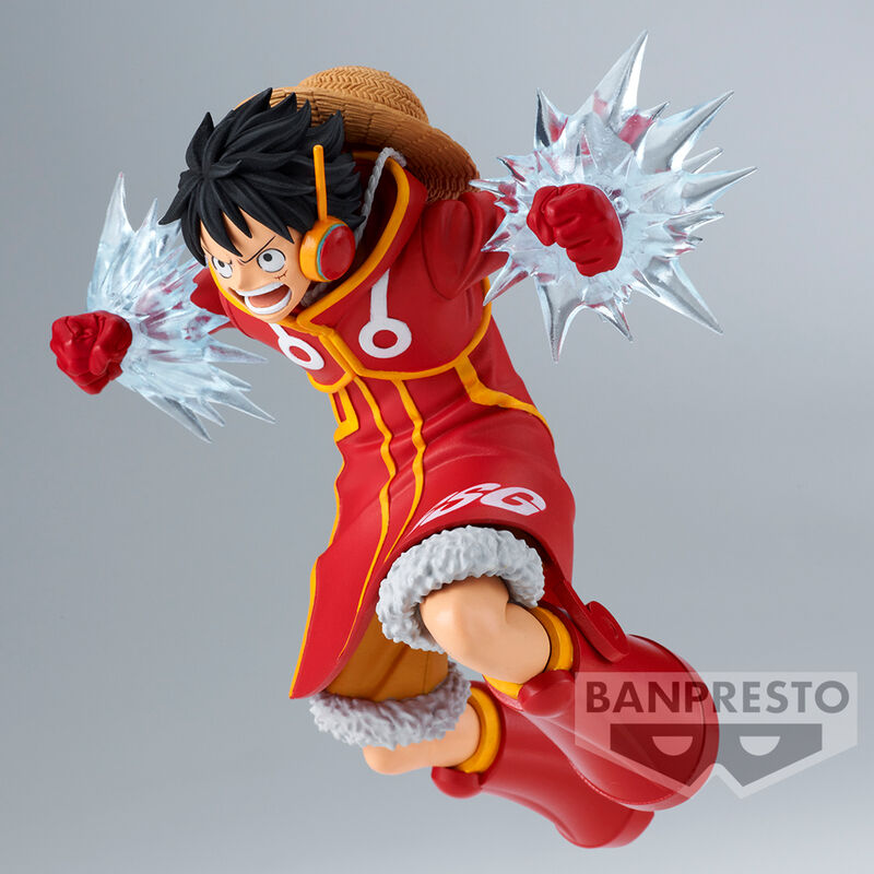 Figura banpresto one piece battle record collection monkey d luffy 14cm