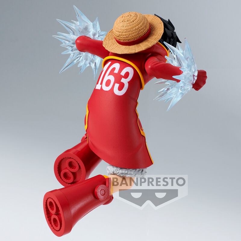 Figura banpresto one piece battle record collection monkey d luffy 14cm