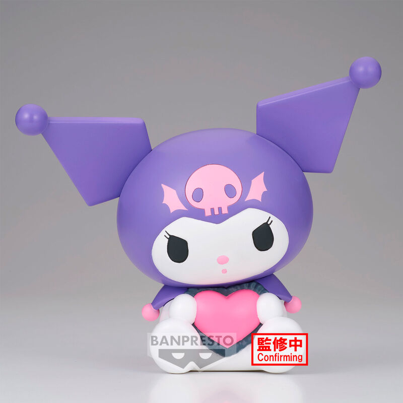 Figura banpresto sanrio sofvimates kuromi purple 14cm