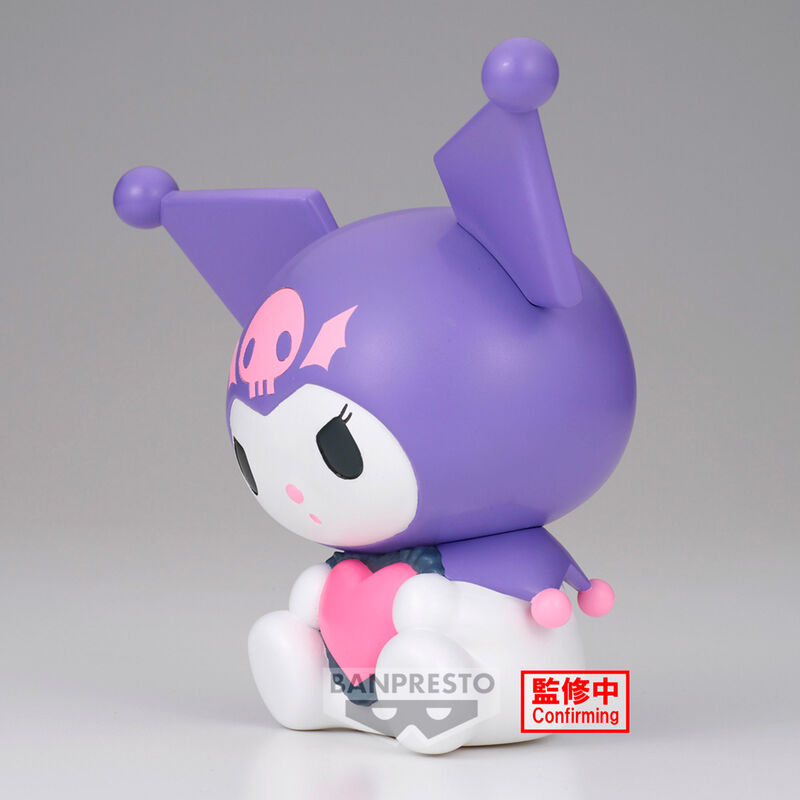 Figura banpresto sanrio sofvimates kuromi purple 14cm