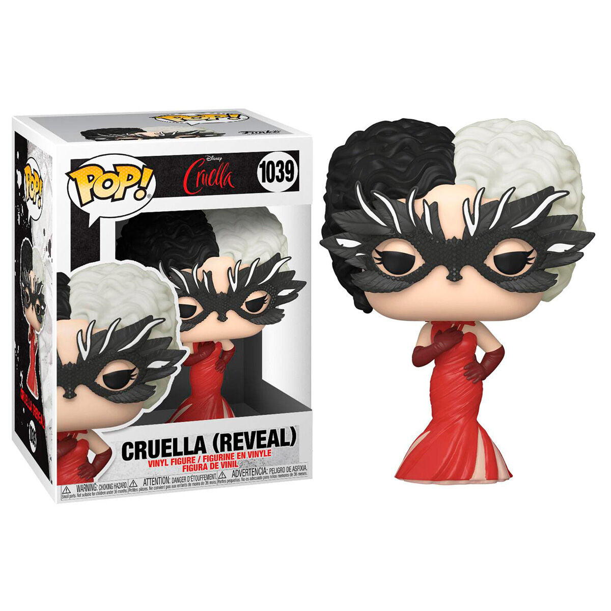 Cruella Figura POP! Disney Vinyl Cruella Reveal 9 cm