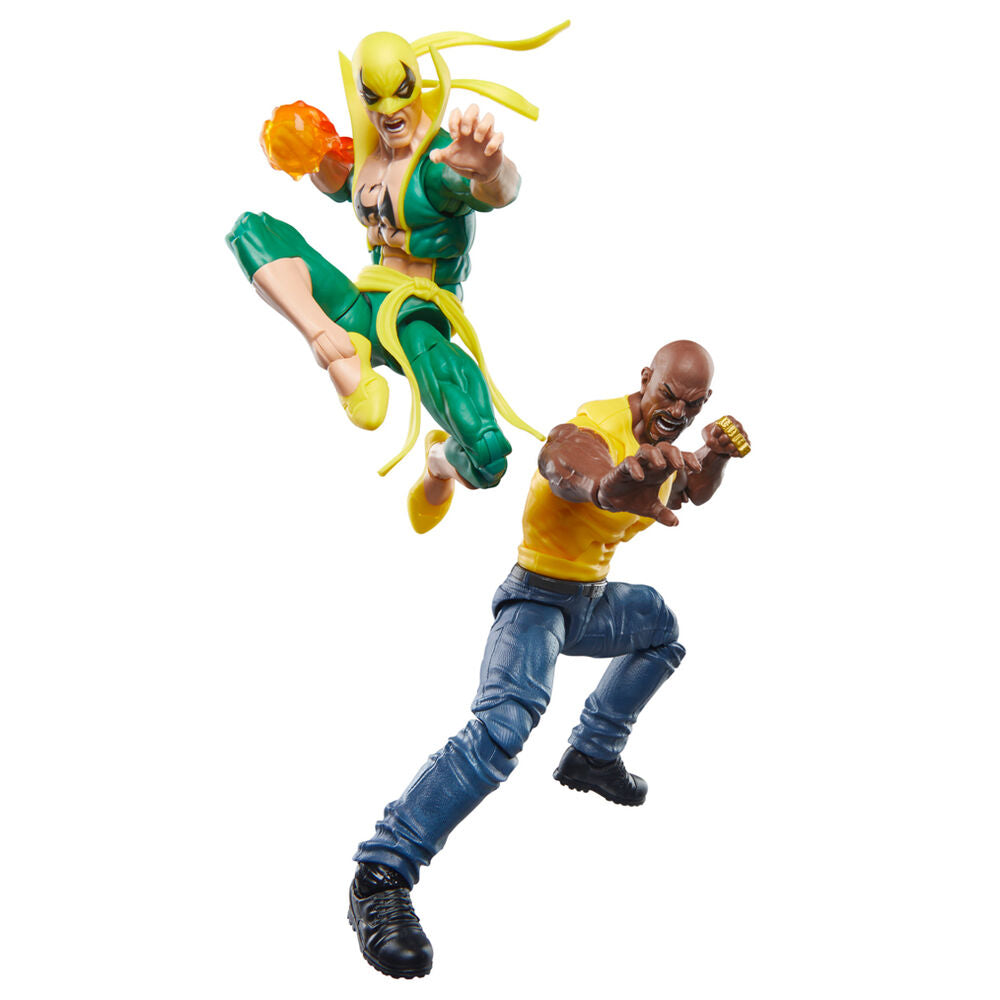 Blister figuras Iron Fist Luke Cage Celebrating 65 Years Marvel 15cm
