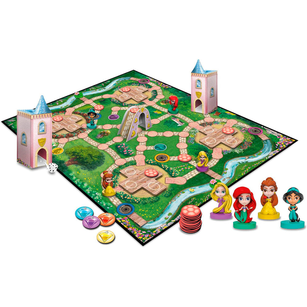 Juego mesa Race Chase Princesas Disney espanol