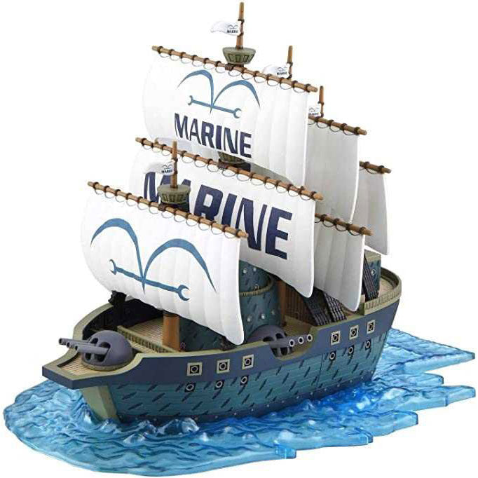 Figura Model Kit Marine Ship One Piece 15cm Frikytopia