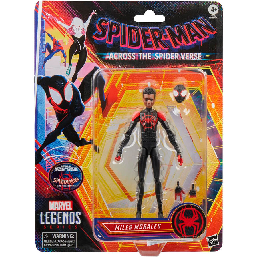 Spider-Man Across Spider-Verse Marvel Legends Figura Miles Morales Frikytopia