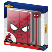 Set diario boligrafo Spiderman Marvel