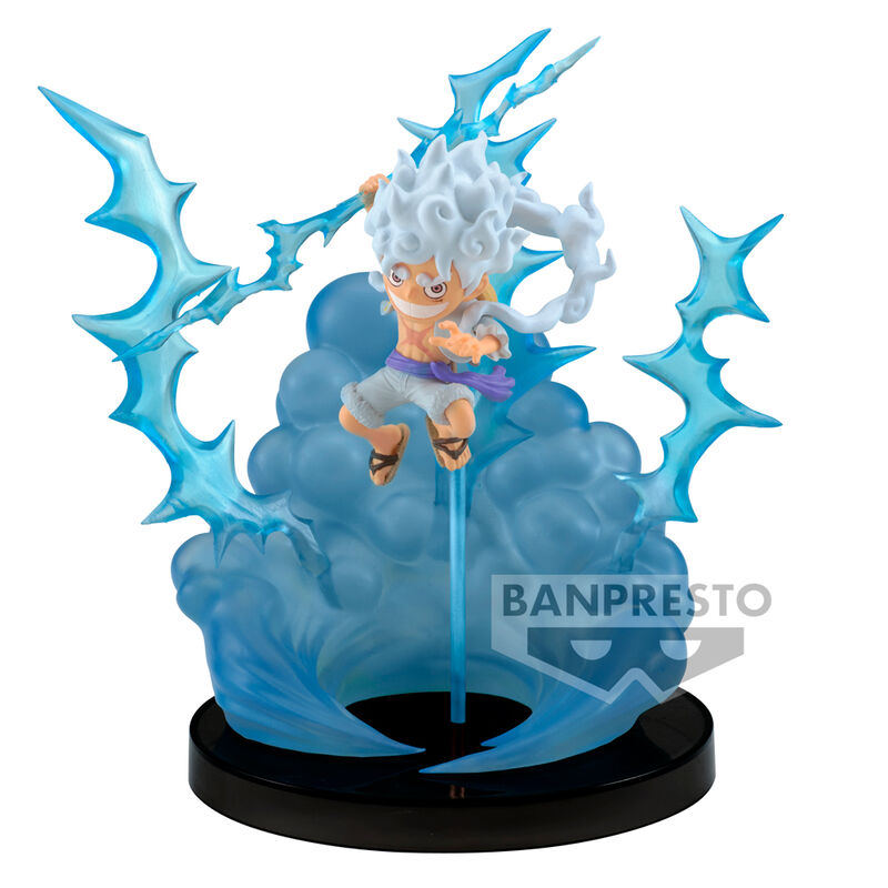 Figura banpresto one piece world collectable special monkey d luffy gear5 Frikytopia