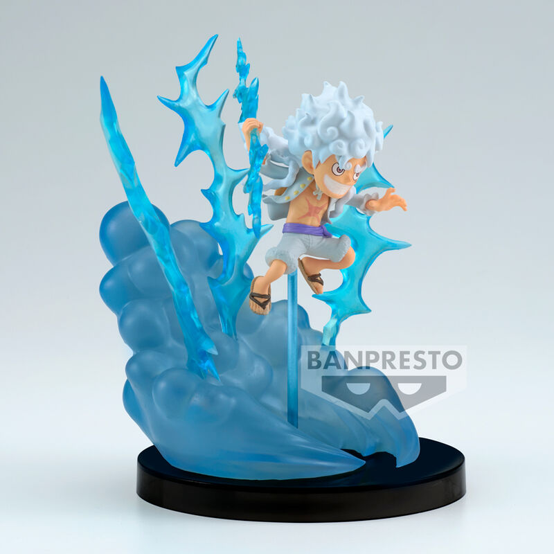 Figura banpresto one piece world collectable special monkey d luffy gear5